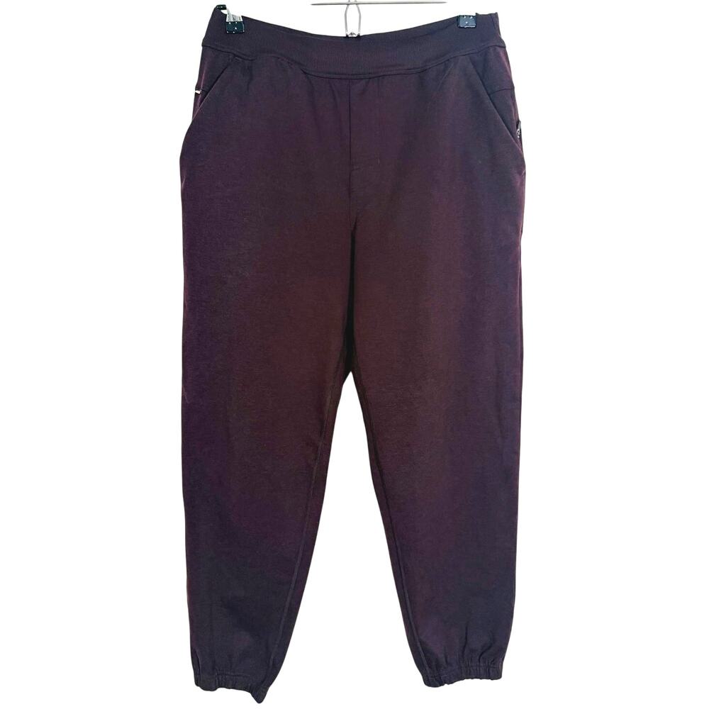Vuori Mens Coronado Lounge Jogger Pants Small Garnet Dreamknit Athleisure Cozy - Picture 2 of 12